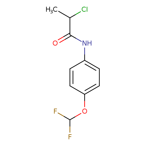 2-Chloro-N-(4-(difluoromethoxy)phenyl)propanamide