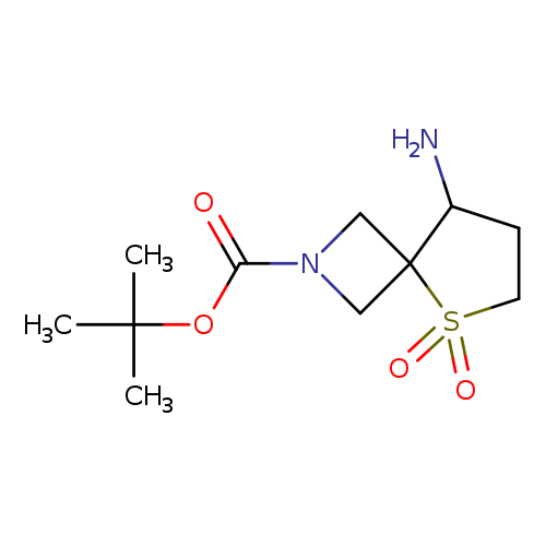 tert-Butyl 8-amino-5-thia-2-azaspiro[3.4]octane-2-carboxylate 5,5-dioxide