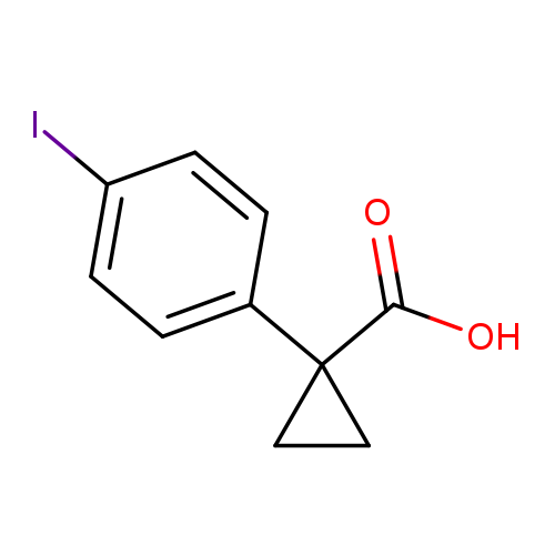 1-(4-Iodophenyl)cyclopropanecarboxylic acid
