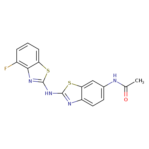 N-{2-[(4-fluoro-1,3-benzothiazol-2-yl)amino]-1,3-benzothiazol-6-yl}acetamide
