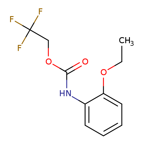 2,2,2-trifluoroethyl N-(2-ethoxyphenyl)carbamate