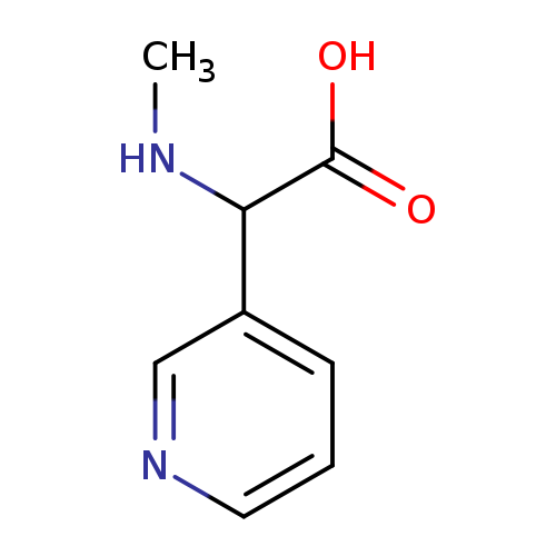 2-(Methylamino)-2-(pyridin-3-yl)acetic acid