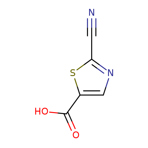 2-cyano-1,3-thiazole-5-carboxylic acid