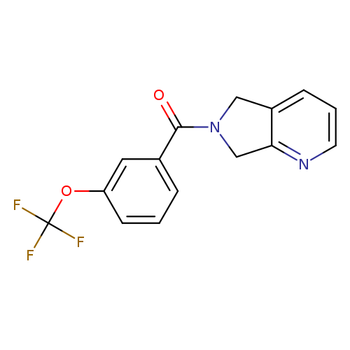 6-[3-(trifluoromethoxy)benzoyl]-5H,6H,7H-pyrrolo[3,4-b]pyridine