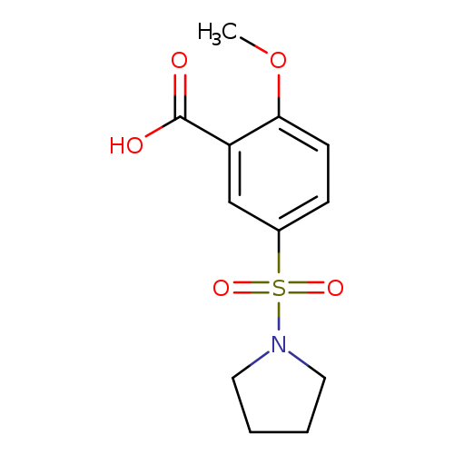 2-Methoxy-5-(pyrrolidine-1-sulfonyl)-benzoic acid