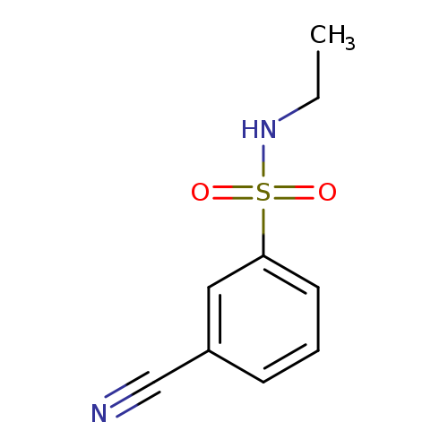 3-cyano-N-ethylbenzene-1-sulfonamide