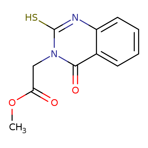 methyl 2-(4-oxo-2-sulfanyl-3,4-dihydroquinazolin-3-yl)acetate