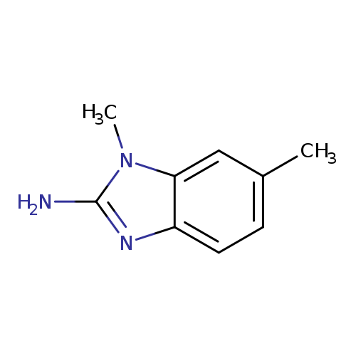 1,6-dimethylbenzimidazol-2-amine