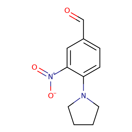 3-Nitro-4-(1-pyrrolidino)benzaldehyde