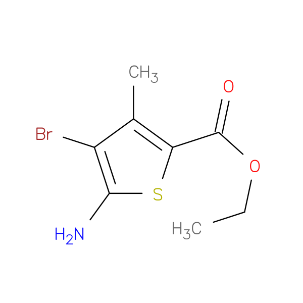 ETHYL 5-AMINO-4-BROMO-3-METHYLTHIOPHENE-2-CARBOXYLATE