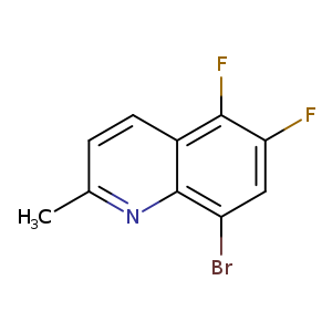 Quinoline, 8-bromo-5,6-difluoro-2-methyl-