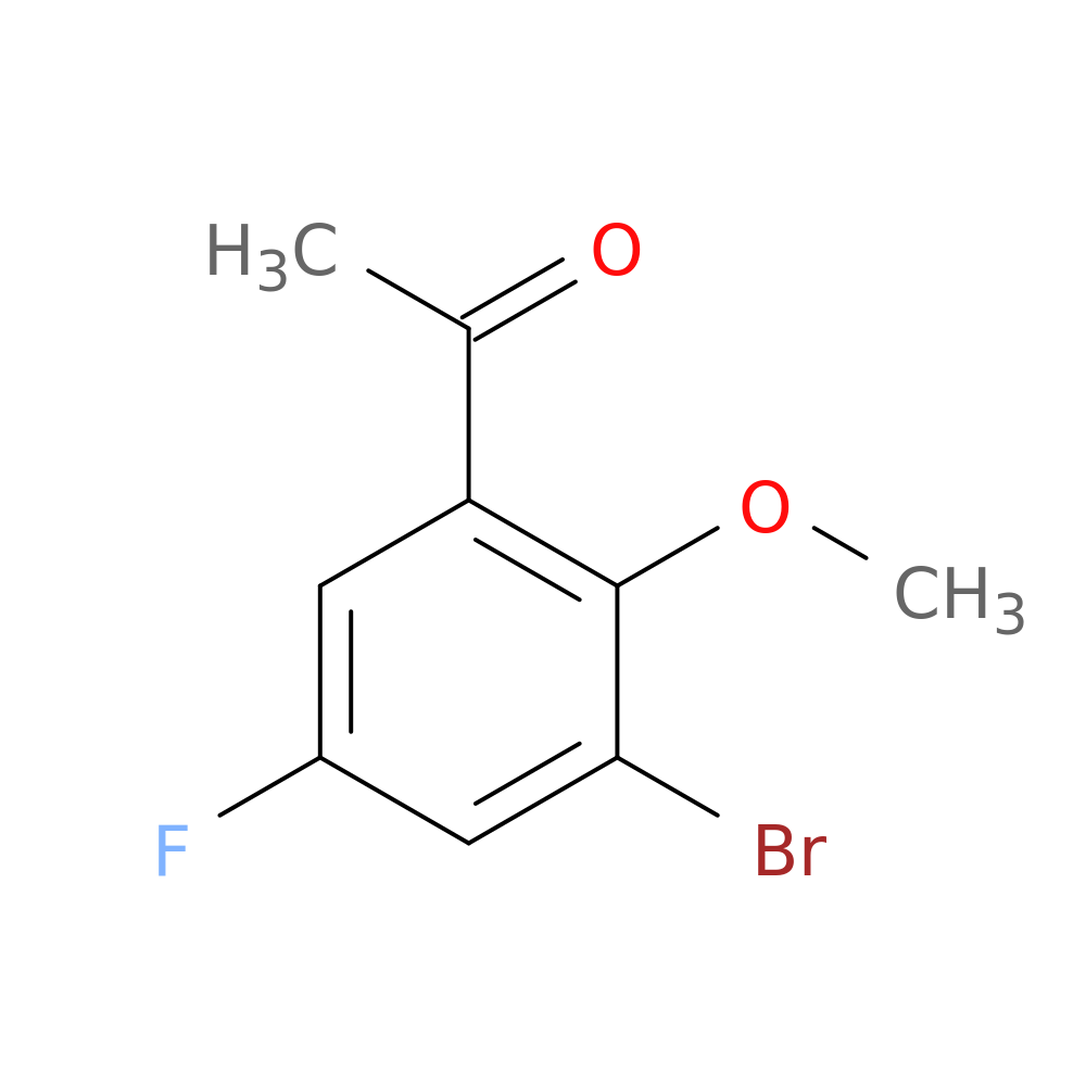 1-(3-bromo-5-fluoro-2-methoxyphenyl)ethan-1-one