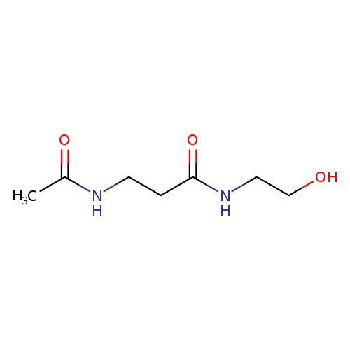 3-acetamido-N-(2-hydroxyethyl)propanamide