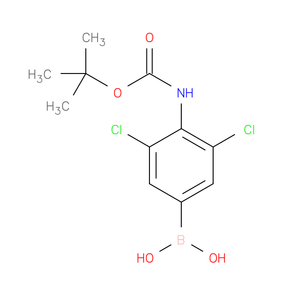 4-Boc-amino-3,5-dichlorophenylboronic acid