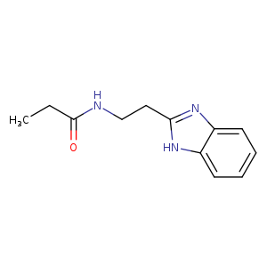 N-[2-(1H-1,3-benzodiazol-2-yl)ethyl]propanamide
