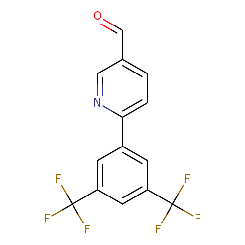 6-(3,5-BIS-TRIFLUOROMETHYL-PHENYL)-PYRIDINE-3-CARBALDEHYDE