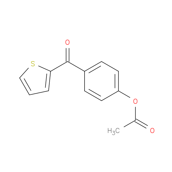 2-(4-Acetoxybenzoyl) thiophene