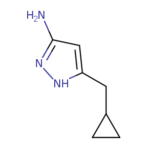 1H-Pyrazol-3-amine, 5-(cyclopropylmethyl)-