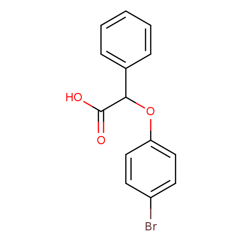 2-(4-bromophenoxy)-2-phenylacetic acid
