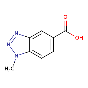 1H-Benzotriazole-5-carboxylic acid, 1-methyl-