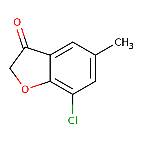 7-Chloro-5-methyl-2,3-dihydro-1-benzofuran-3-one