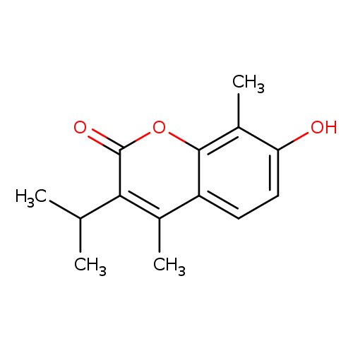 7-Hydroxy-3-isopropyl-4,8-dimethyl-2h-chromen-2-one