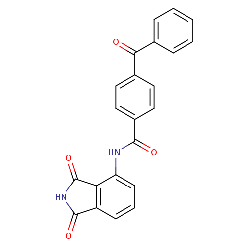 4-benzoyl-N-(1,3-dioxo-2,3-dihydro-1H-isoindol-4-yl)benzamide