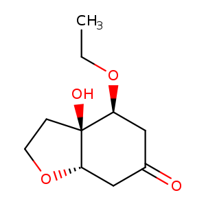 6(2H)-Benzofuranone,4-ethoxyhexahydro-3a-hydroxy-,(3aR,4S,7aR)-rel-(-)-(9CI)