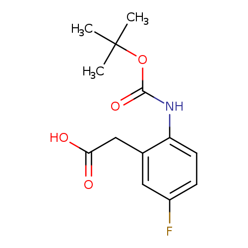 2-(2-{[(tert-butoxy)carbonyl]amino}-5-fluorophenyl)aceticacid