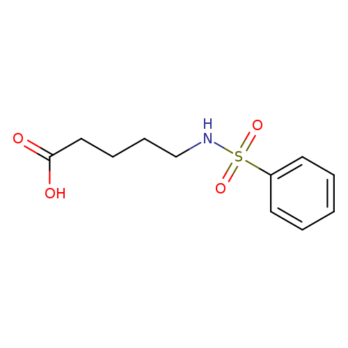 5-[(Phenylsulfonyl)amino]pentanoic acid