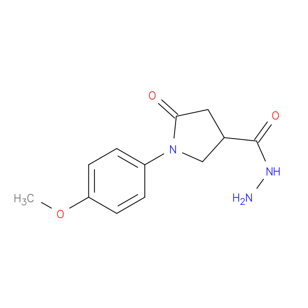 1-(4-Methoxyphenyl)-5-oxopyrrolidine-3-carbohydrazide