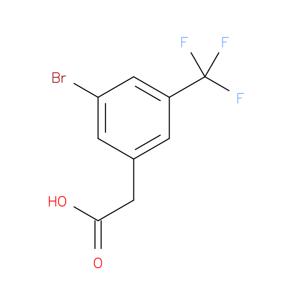 3-Bromo-5-(trifluoromethyl)phenylacetic acid
