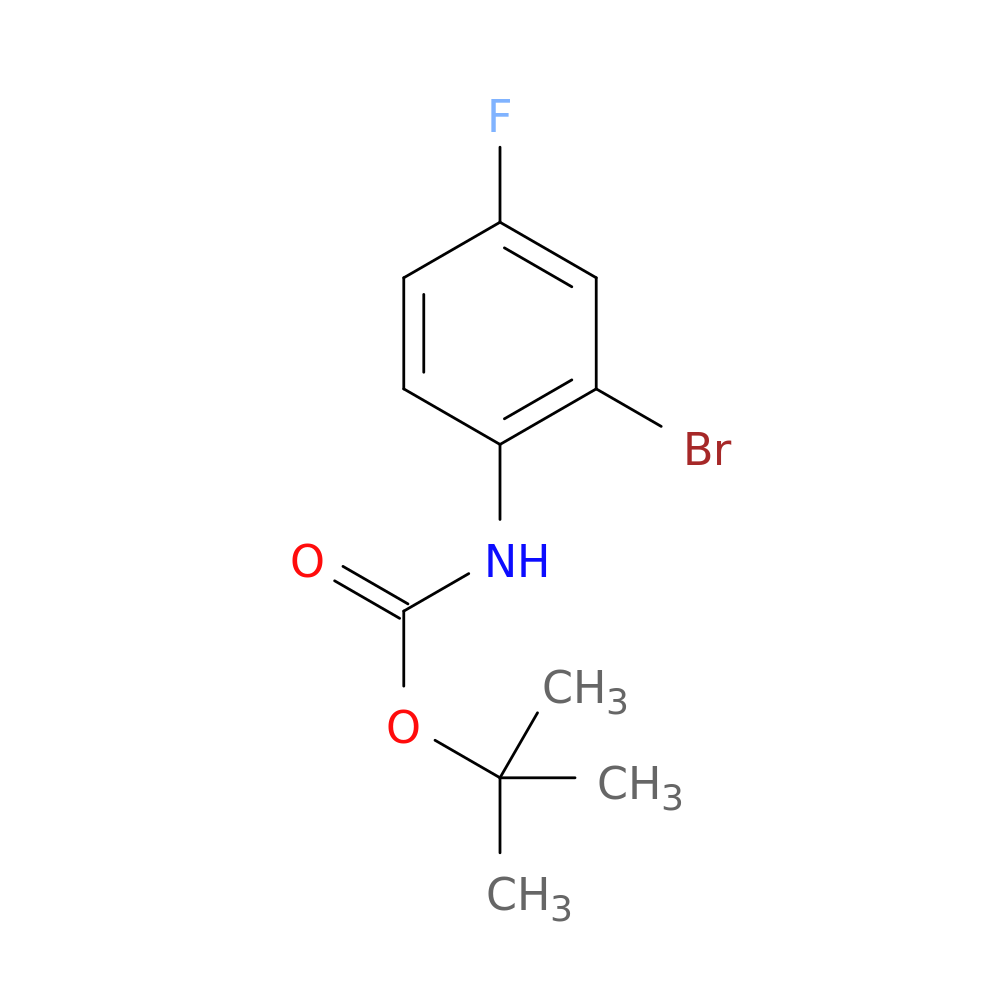 Tert-butyl (2-bromo-4-fluorophenyl)carbamate