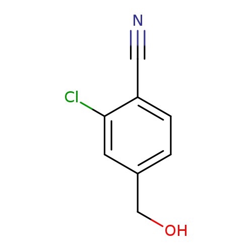 Benzonitrile, 2-chloro-4-(hydroxymethyl)-