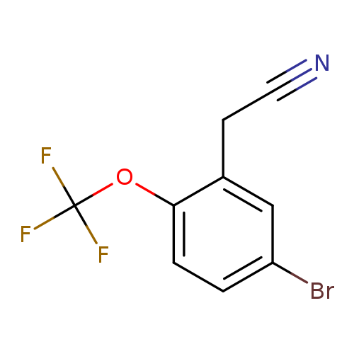 2-[5-Bromo-2-(trifluoromethoxy)phenyl]acetonitrile