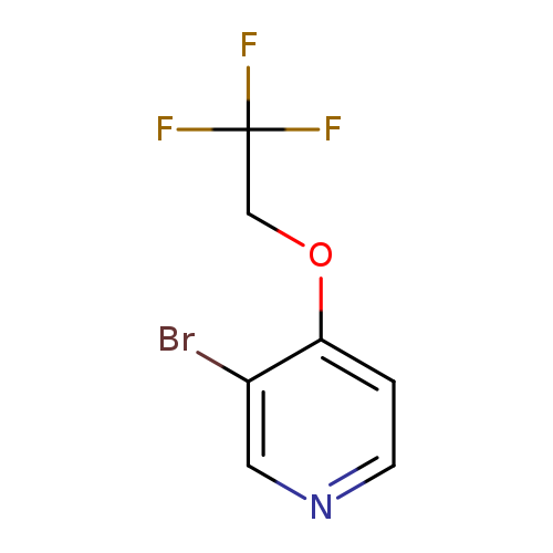 3-Bromo-4-(2,2,2-trifluoroethoxy)pyridine