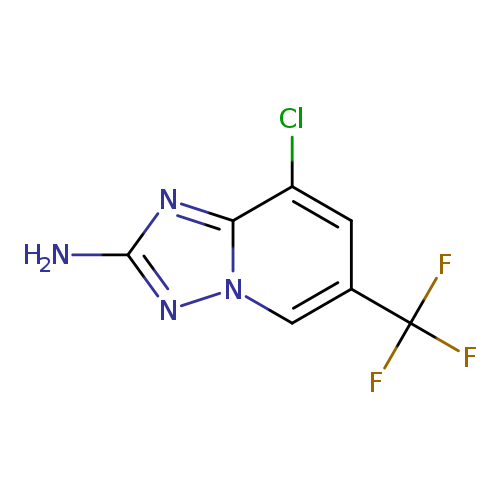 8-Chloro-6-(trifluoromethyl)-[1,2,4]triazolo[1,5-a]pyridin-2-amine