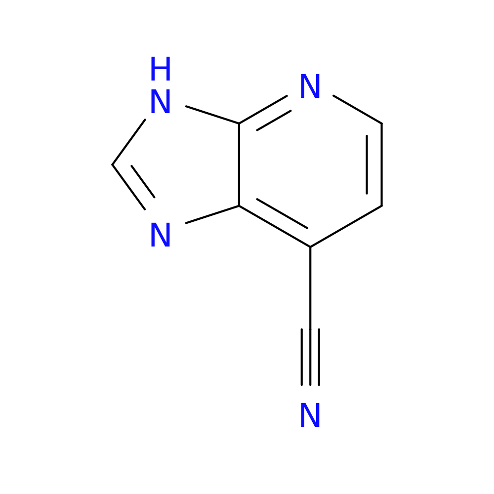 3H-IMIDAZO[4,5-B]PYRIDINE-7-CARBONITRILE