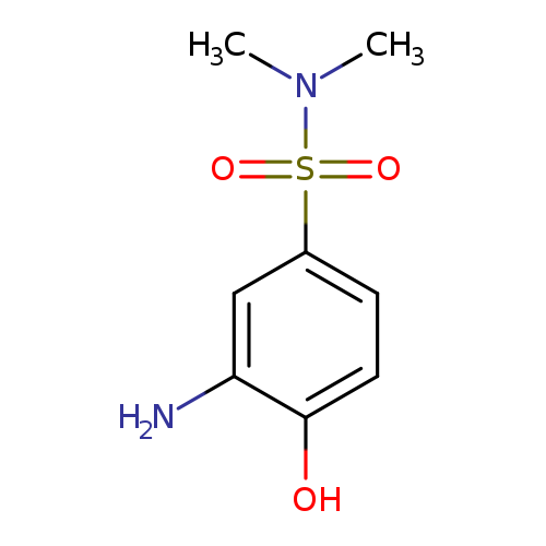 3-Amino-4-hydroxy-N,N-dimethylbenzenesulfonamide