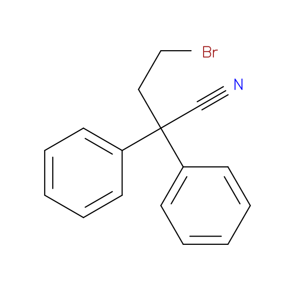 4-Bromo-2,2-diphenylbutyronitrile