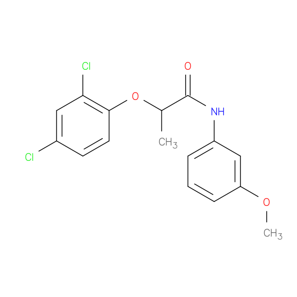 2-(2,4-dichlorophenoxy)-N-(3-methoxyphenyl)propanamide