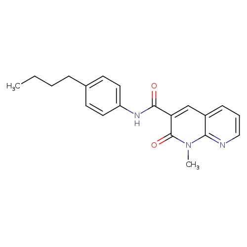 N-(4-butylphenyl)-1-methyl-2-oxo-1,2-dihydro-1,8-naphthyridine-3-carboxamide
