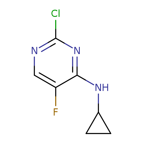 2-Chloro-n-cyclopropyl-5-fluoropyrimidin-4-amine