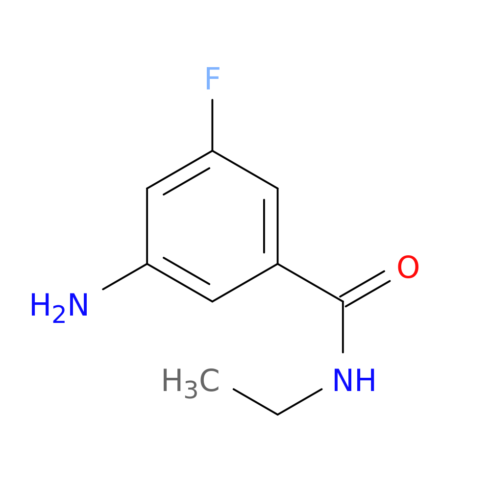 3-Amino-n-ethyl-5-fluorobenzamide