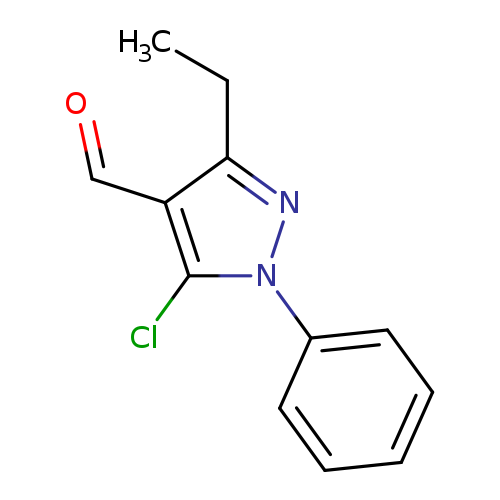 5-chloro-3-ethyl-1-phenyl-1H-pyrazole-4-carbaldehyde