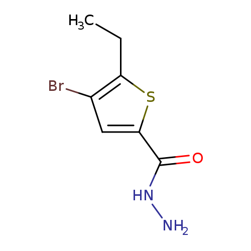 4-Bromo-5-ethylthiophene-2-carbohydrazide