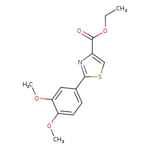 Ethyl 2-(3,4-dimethoxyphenyl)thiazole-4-carboxylate