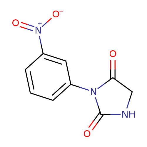 3-(3-Nitrophenyl)imidazolidine-2,4-dione