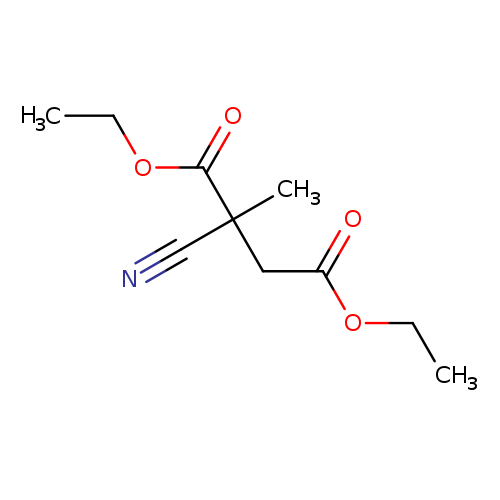 1,4-diethyl 2-cyano-2-methylbutanedioate