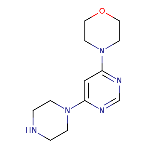 4-[6-(piperazin-1-yl)pyrimidin-4-yl]morpholine